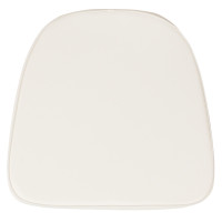 Flash Furniture BH-IVORY-GG Foam Ivory Fabric Chiavari Chair Cushion